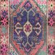 Vintage turkish oushak rug 115x83 cm carpet