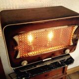 Lampe radio rétro - style vintage