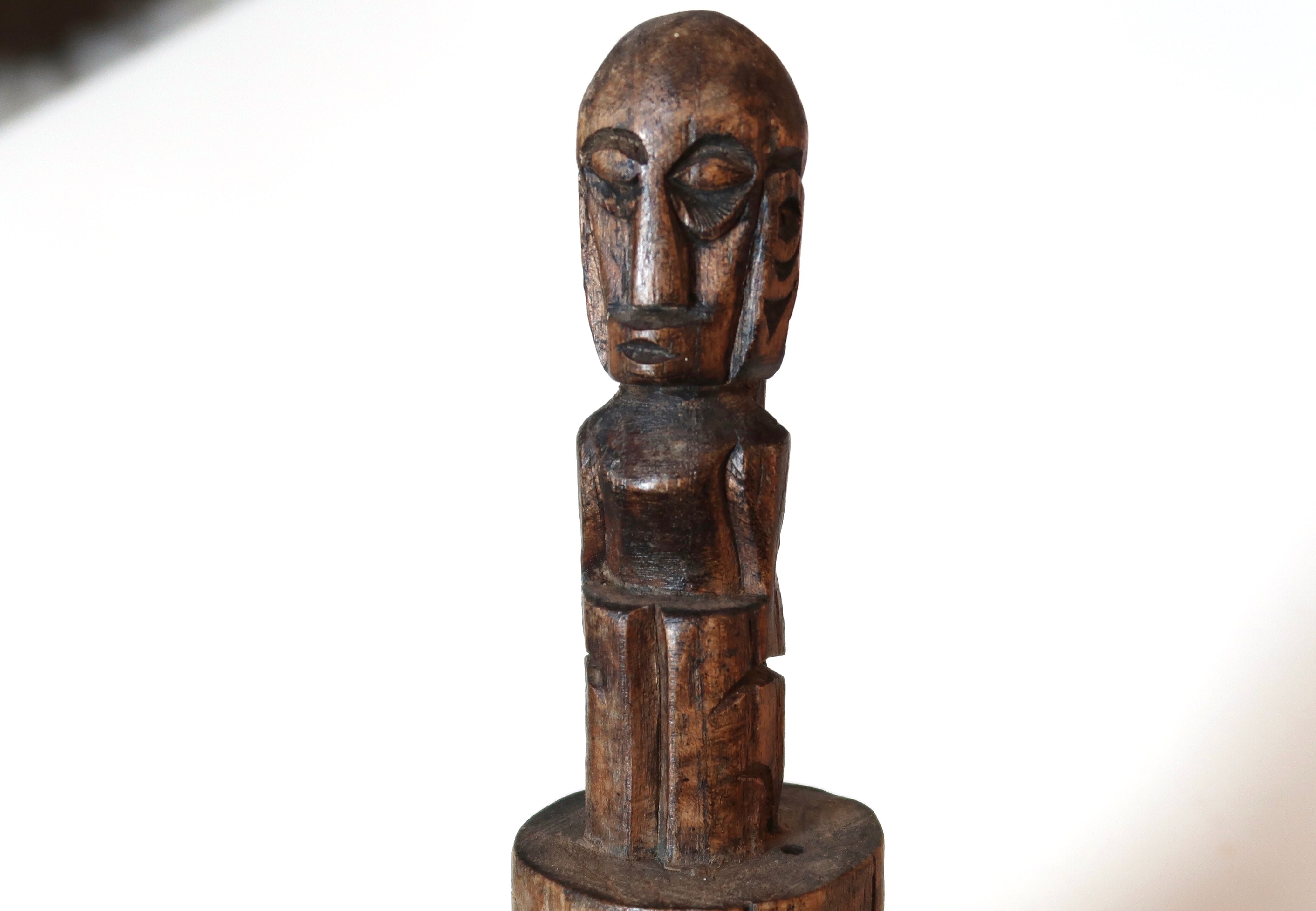 Indonesian wooden box, vintage