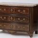 Commode, bois de rose, style régence, fin XlXème siècle