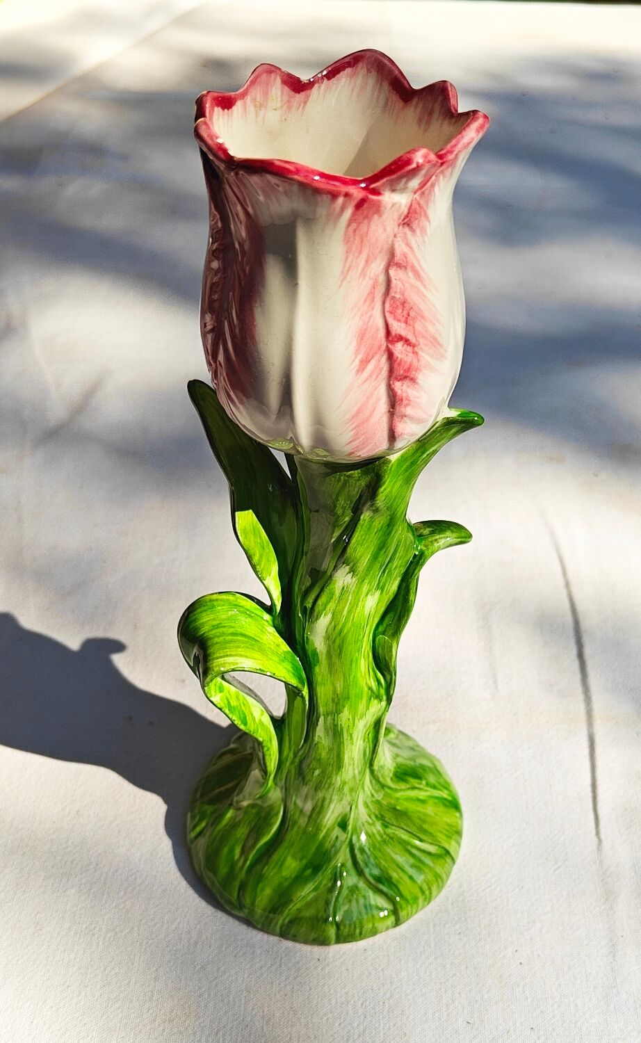 Tulip soliflore signed by Francesco Guarino
