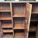 1960s wooden wardrobe