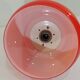 Red opaline pendant light / space age / vintage
