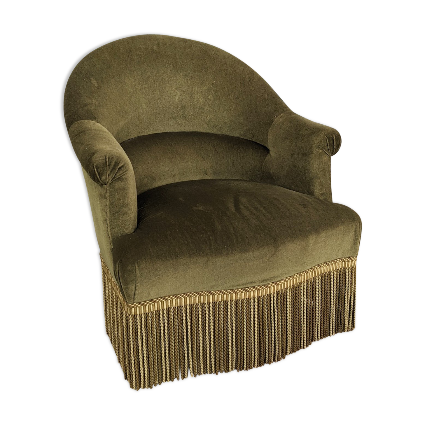 Vintage toad armchair