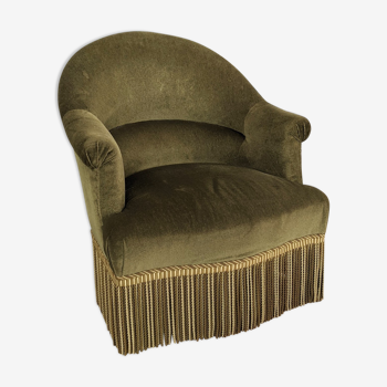 Fauteuil crapaud vintage