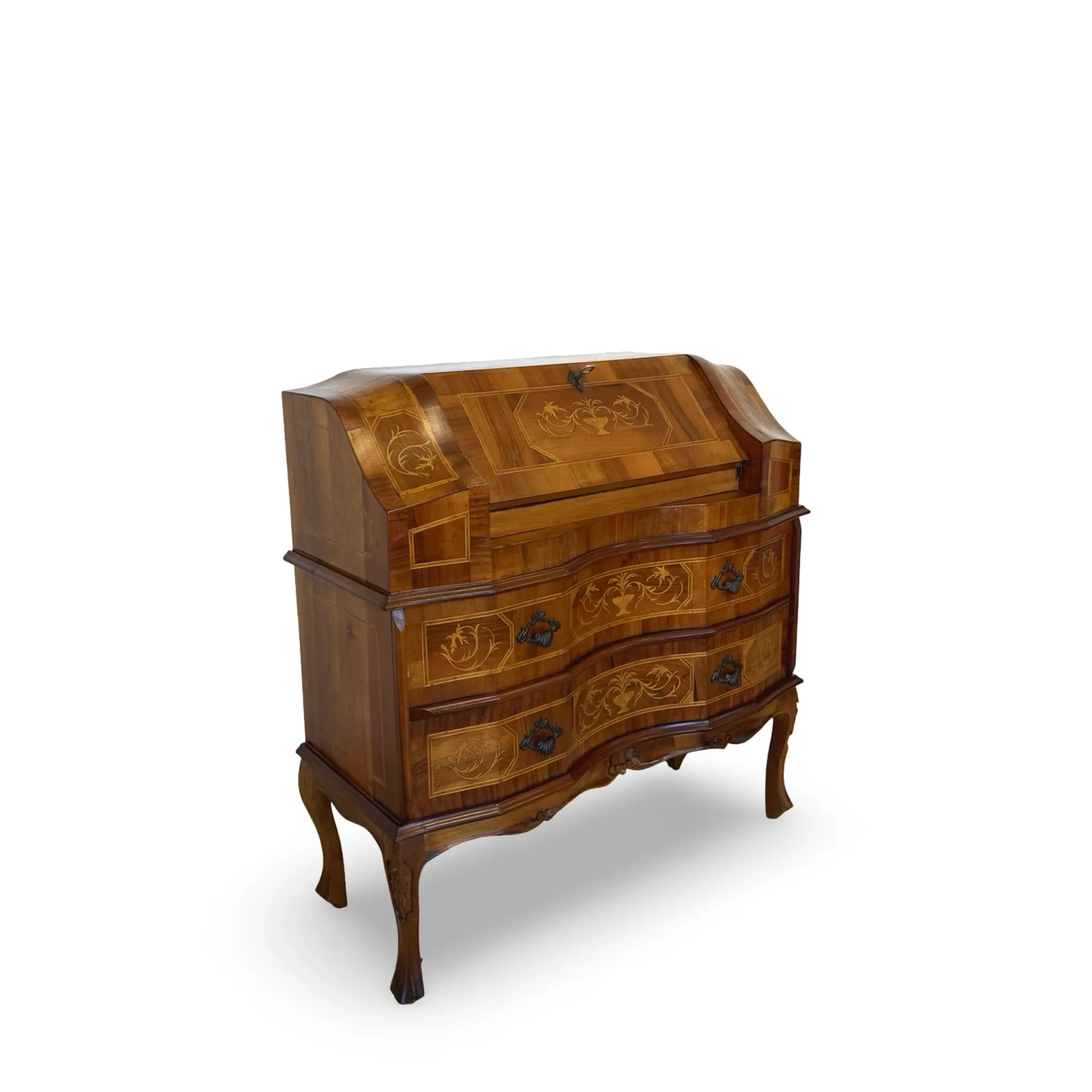 Venetian wood bureau/secretaire made in Italy in th