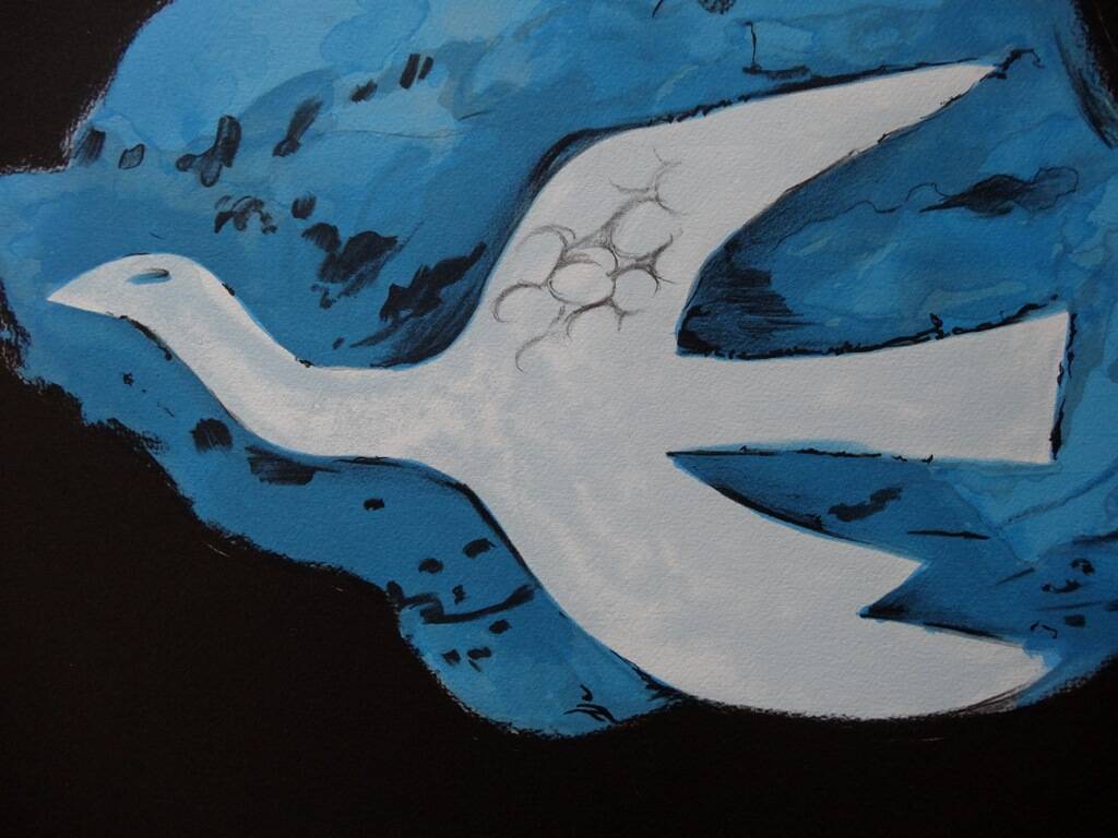 Georges BRAQUE: Freedom, flight, signed lithograph