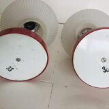 Paire de lampes années 50