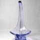 Purple crystal empty pocket cup free form 50s-60s