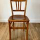 Trio de chaises bistrot Luterma années 50