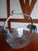 Glass and silver-plated cup
