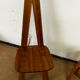 Chair and bench in solid wood