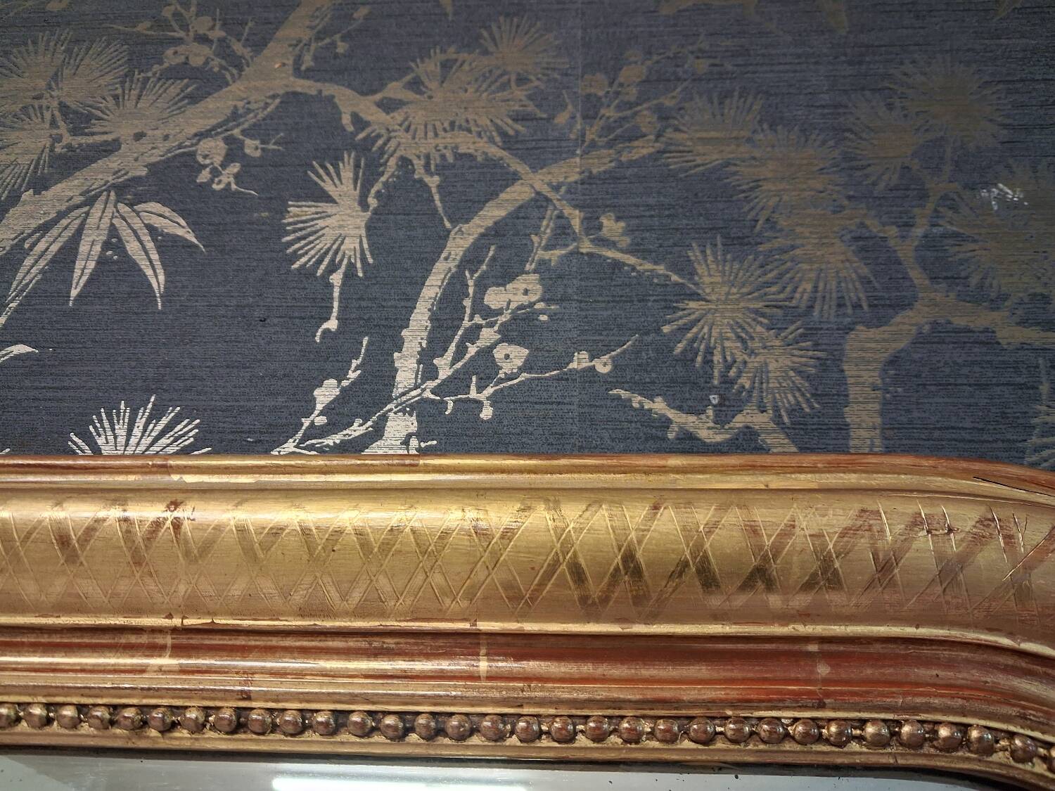 Louis Philippe period mirror 147x93
