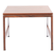 Side table / lamp table – rosewood – aluminium – 1960s