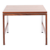 Side table / lamp table – rosewood – aluminium – 1960s