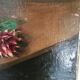 Huile sur toile nature morte