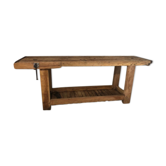 Wooden workbench
