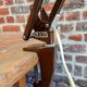 Lampe architecte Ledu marron 70's