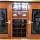 Liquor cabinet by Félix Monge – Solid wood sideboard