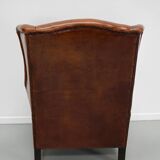 Vintage Dutch Cognac Colored Leather Vintage Dutch Cognac Colored Leather Club ChairClub Chair