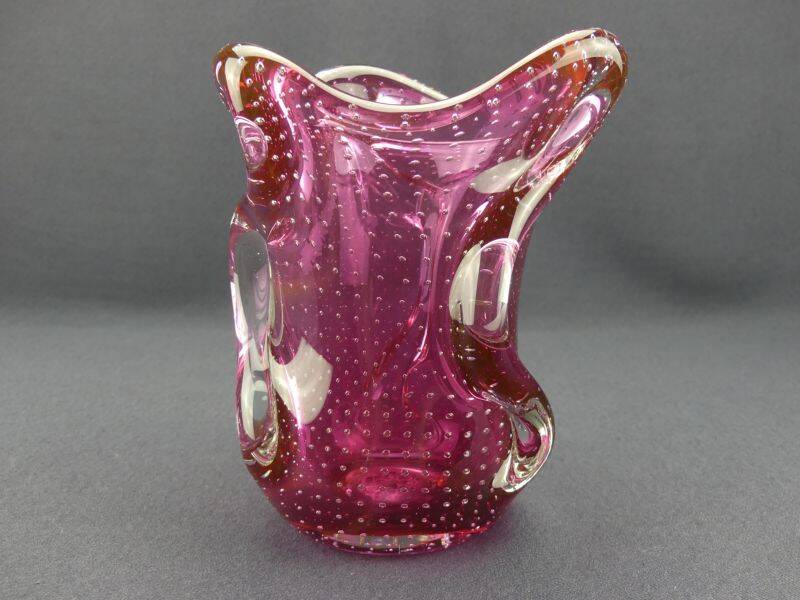 Murano, bullicante vase DLG Archimede Seguso