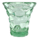Vase art déco Pierre d'Avesn nid d'abeille vert