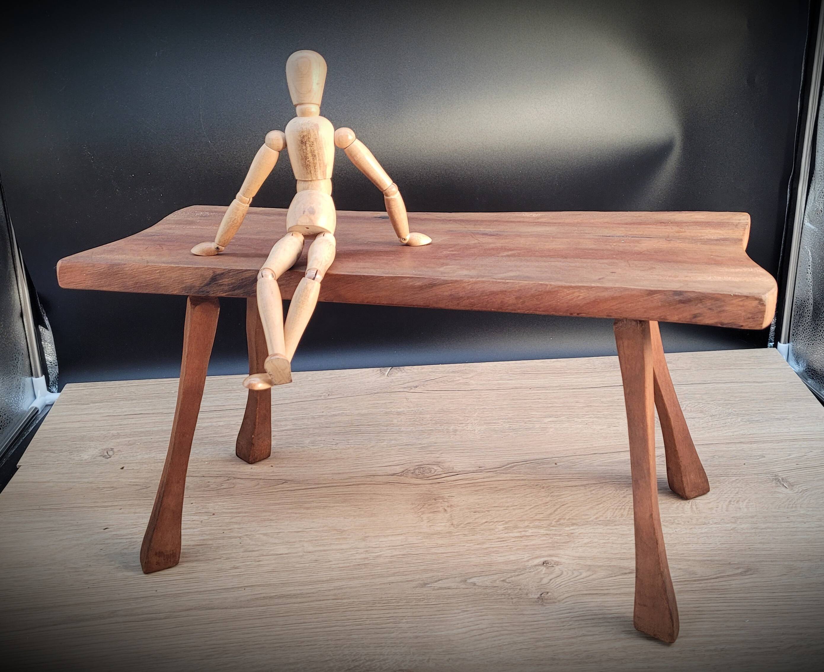 Solid wood coffee table