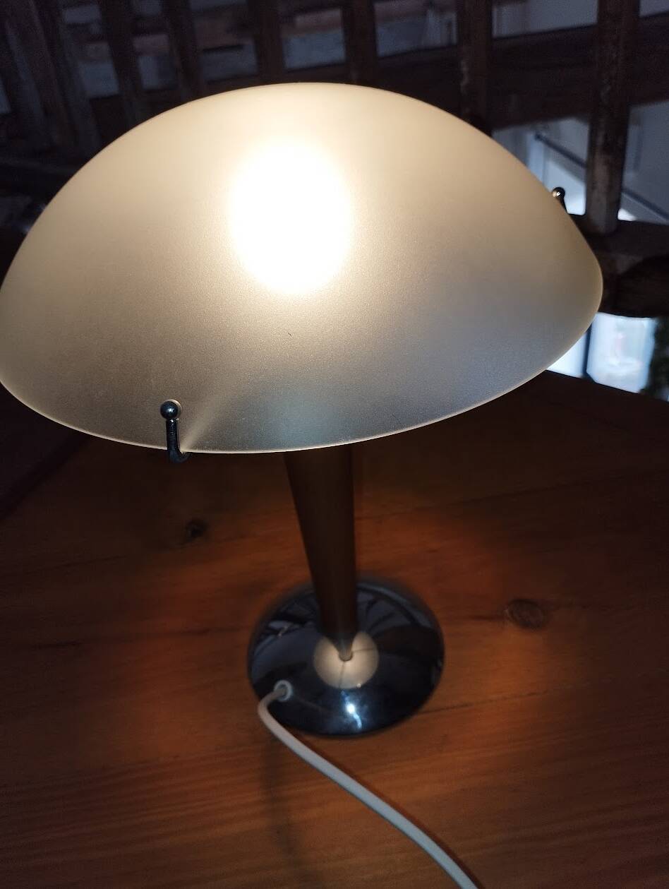 2 lampes champignons vintage IKEA modèle Kvintol B9503