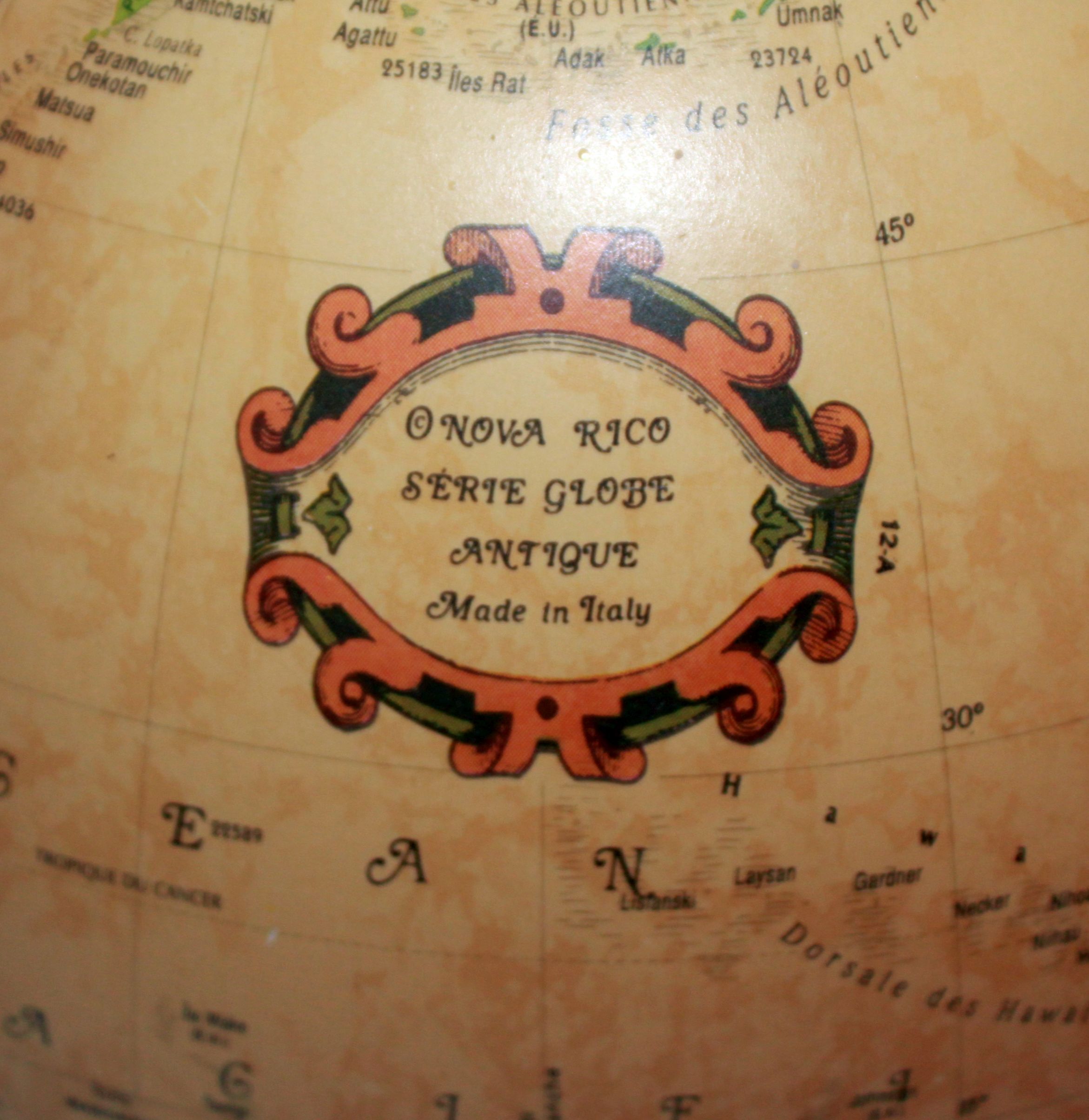 Nova Rico Light Globe, Ancient Globe series.