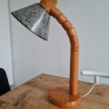Scandinavian articulated pine lamp