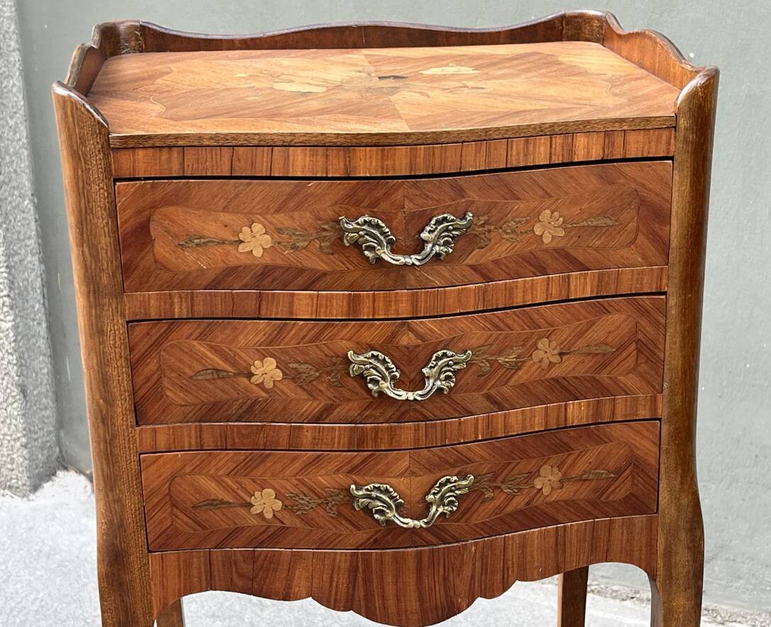 Pair of Louis XV style bedside tables
