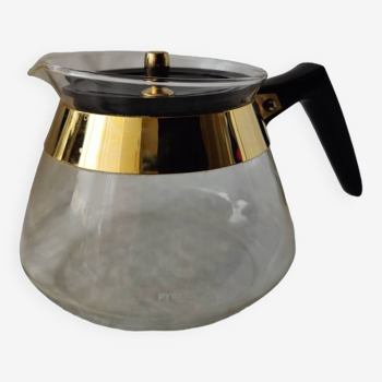 Pyrex glass teapot jug