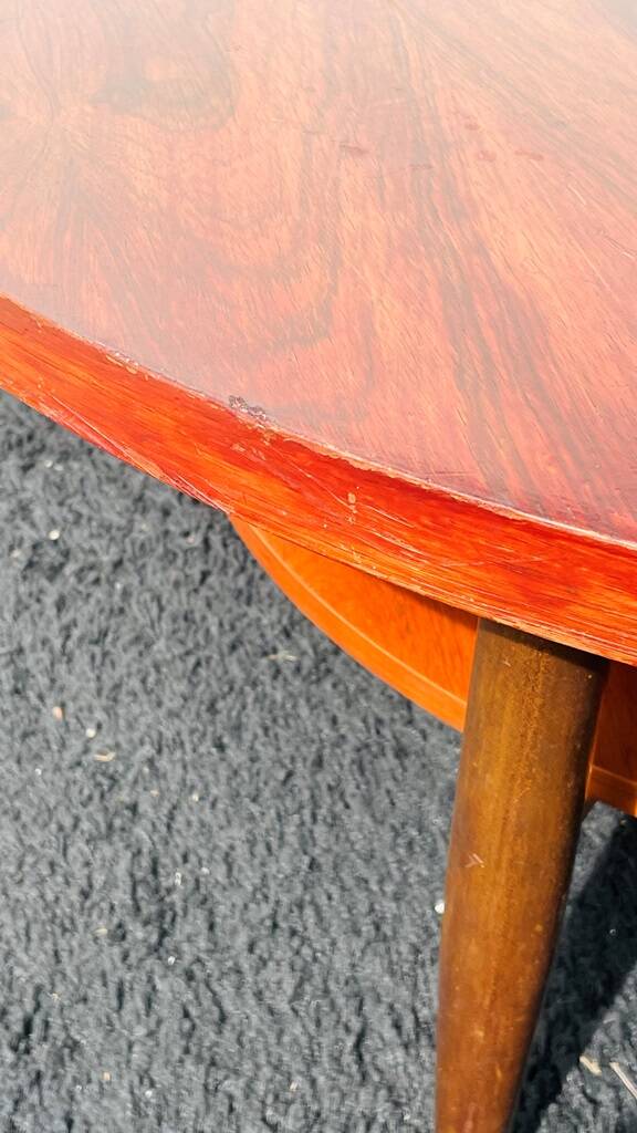 Scandinavian coffee table. Vintage 60s