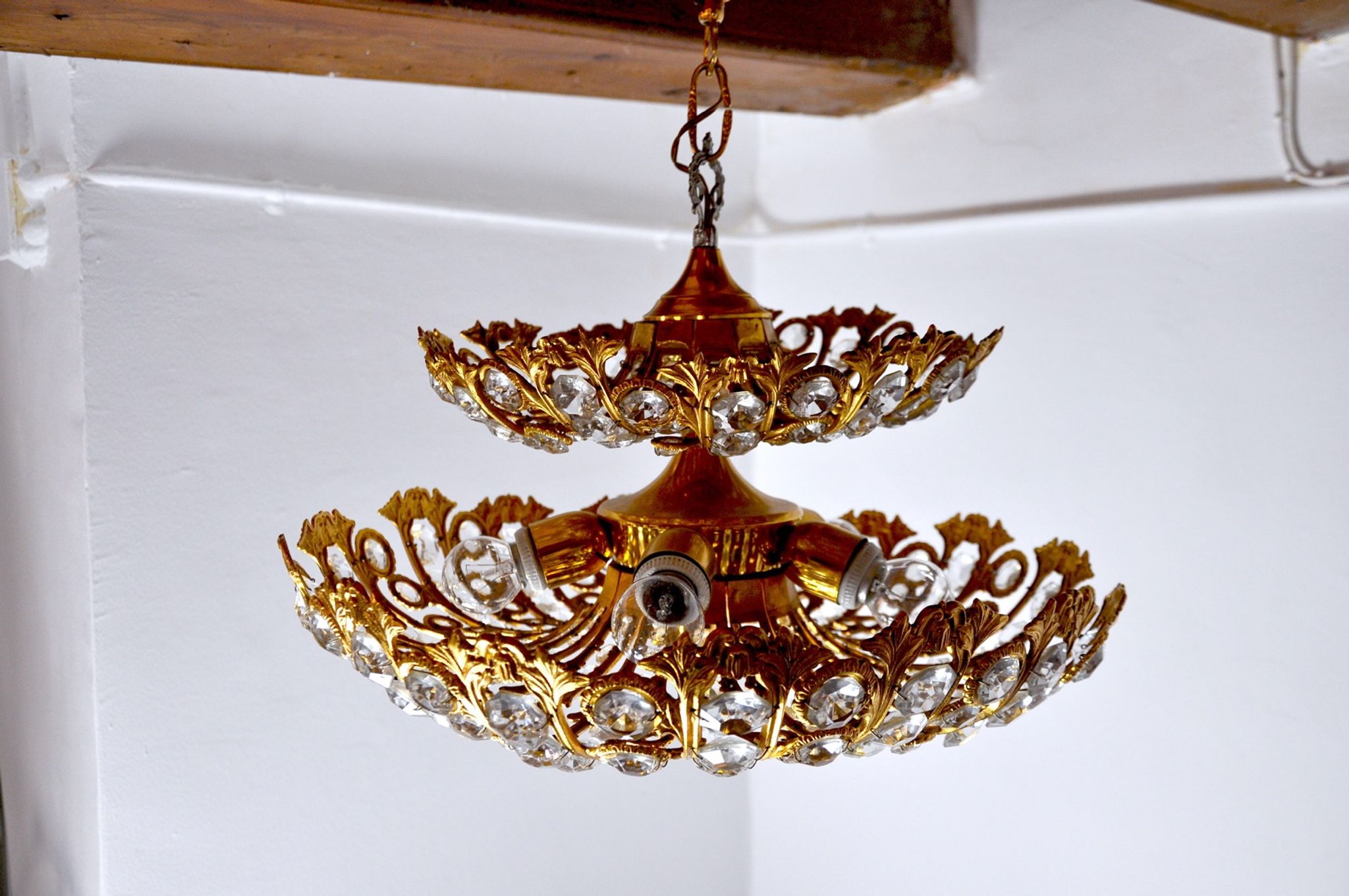 Lustre Ernest Palm pour Palwa, 1960, Espagne