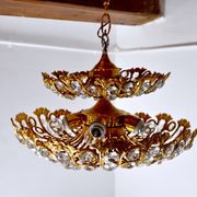 Lustre Ernest Palm pour Palwa, 1960, Espagne