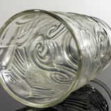 Pressed glass vase