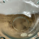 Blown glass salad bowl