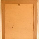 Peinture : Gravé « style français 19e siècle ».