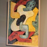 Peinture graphique Albert Poizat