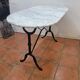 Table bistrot dessus marbre