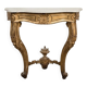 Console Louis XV en bois doré