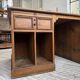 Counter or desk in oak from the 1950s.