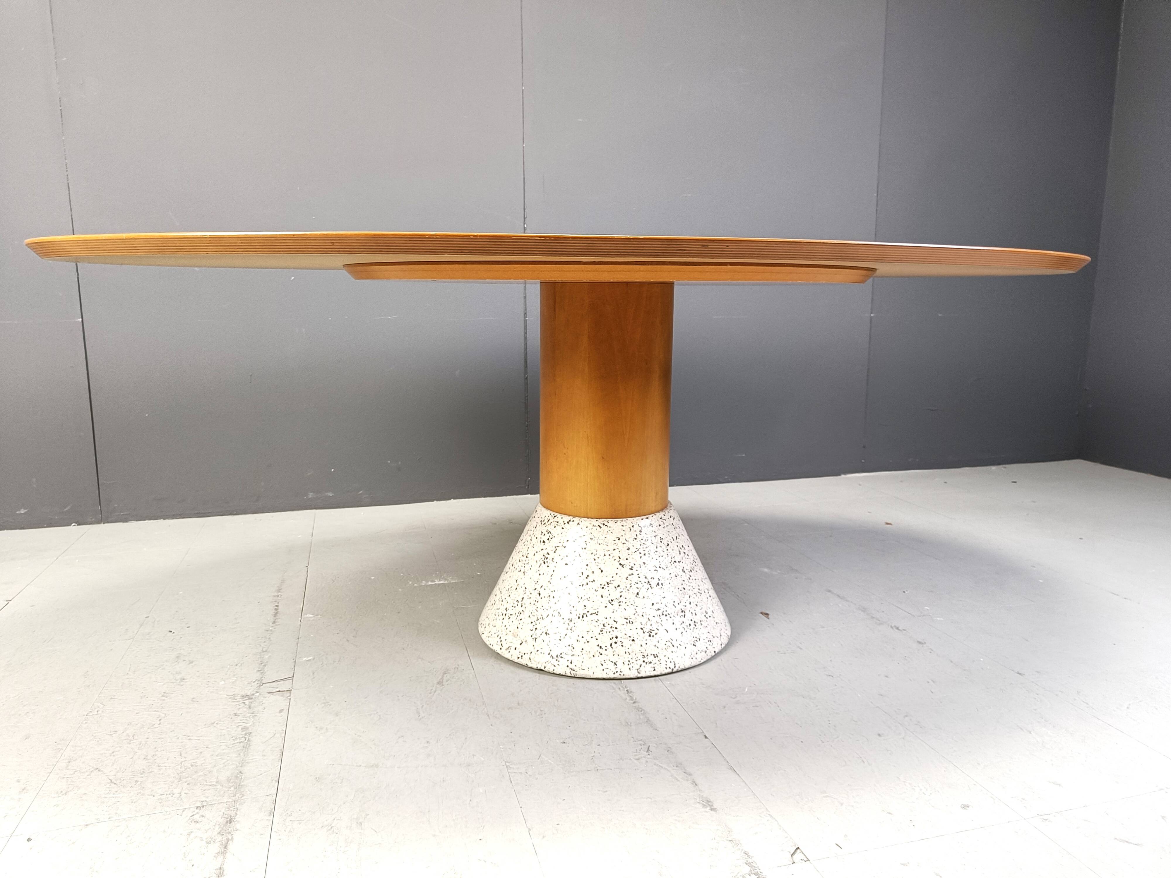Vintage Balance dining table by Arnold Merckx for Arco, 1988