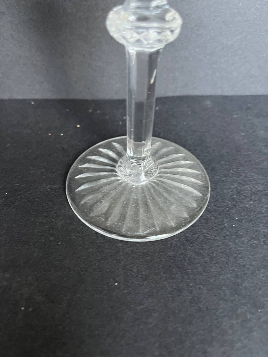 Saint Louis cut crystal glass Tommy model