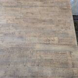 Bistro table in wood and metal