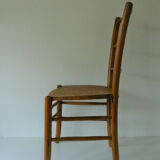 Chaise de nourrice ancienne en bois