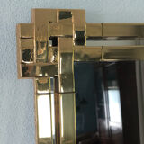 Vintage Mirror By Massimo Scolari For Valenti 1970s 49x90cm