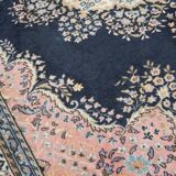 Rug in Pink and Dark Blue – 240x170 cm