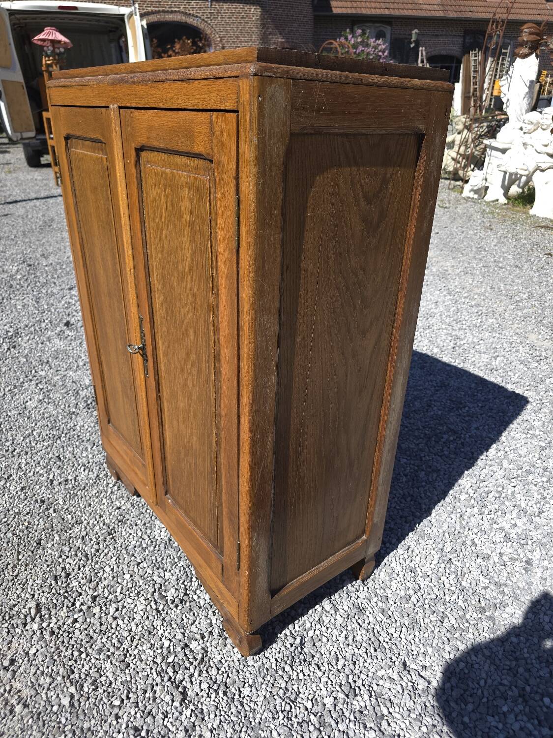 Art Deco style oak sideboard