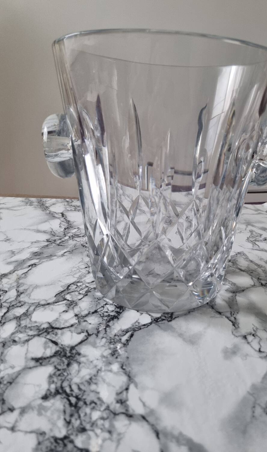 Crystal champagne bucket